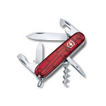 Couteau suisse spartan victorinox rouge translucide 91mm