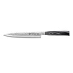Couteau sushi sashimis tamahagane tsubame 21cm martelé Couteau sushi sashimis tamahagane tsubame 21cm martelé