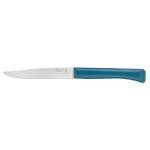 Couteau de table opinel inox manche bleu canard
