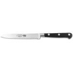 Couteau pour tomates sabatier �l�phant id�al forg� microdent� 13cm manche nylon