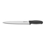 Couteau tranchelard semi - flexible 28cm manche noir marque fischer