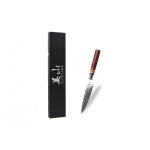 Couteau universel kutoyama 13cm lame damas et manche pakka rainbow