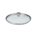 Couvercle 1826 verre tremp� + inox cristel