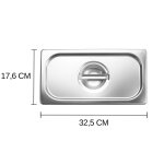 Couvercle pour bacs gastronormes hendi kitchen line mod�le gn 1 / 3