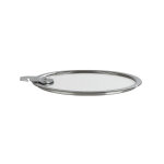 Couvercle plat verre tremp� strate amovible cristel