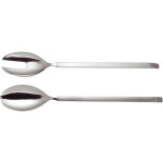 Couverts salade alessi dry tout inox 18 / 10 achille castiglioni