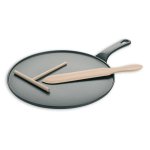 Cr�pi�re en fonte + spatule + r�teau