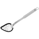 Cuillre multifonctionnelle en inox et silicone rosle