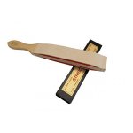 Cuir  rasoir herold type russe 2 cts peau sur feutre taille 32cm