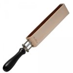 Cuir  rasoir herold tendeur  vis 2 cts peau sur feutre 33cm