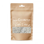 D�cors sucr�s �toiles et perles argent scrapcooking