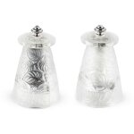 Duo moulin à sel et à poivre peugeot x lalique en cristal 9cm Duo moulin à sel et à poivre peugeot x lalique en cristal 9cm