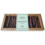crin orangettes chocolat noir 150g maison pcou