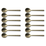 Ensemble de 12 cuill�res � caf� culter s�rie kodai 11, 5cm