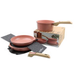 Ensemble 2 poles + 1 casserole l'incroyable kit cookut