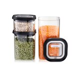 Ensemble de 3 bocaux de conservation modle pantry gefu