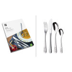 Ensemble de 4 couverts pour enfants wmf safari en acier inox 18 / 10 cromargan