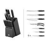 Ensemble bloc + 12 couteaux modèle leo graphite berghoff Ensemble bloc + 12 couteaux modèle leo graphite berghoff