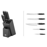 Ensemble bloc + 5 couteaux modèle leo graphite berghoff Ensemble bloc + 5 couteaux modèle leo graphite berghoff