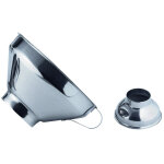 Entonnoir spcial confiture de buyer en inox  2 embouts