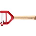 �plucheur opinel t - duo double lame microdent� et en h�tre rouge