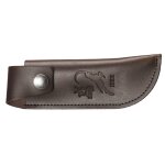 Etui en cuir de vachette marron pour couteaux ibex 100 windm�hlenmesser