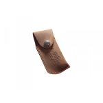 tui old bear en cuir brun petit modle pour couteaux pliants de la marque