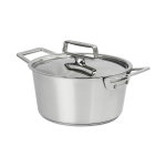 Faitout 1826 + couvercle castel'pro inox cristel Faitout 1826 + couvercle castel'pro inox cristel