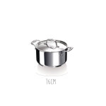 Faitout acier inox avec couvercle beka chef Faitout acier inox avec couvercle beka chef