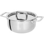 Faitout individuel pro inox 18 / 10 3 plis castel'pro cristel