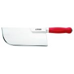 Feuille de boucher au nain lame 26cm 940gr manche abs rouge