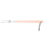 Fourchette � barbecue ba�onnette 48cm en h�tre au nain