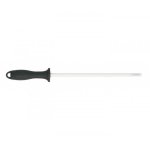 Fusil � aiguiser fischer m�che 25cm ronde manche plastique noir