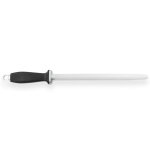 Fusil de boucher fischer mche ovale 30cm manche noir