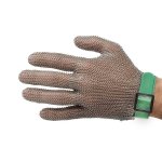 Gant de protection niroflex en cotte de maille inox taille xs sangle verte Gant de protection niroflex en cotte de maille inox taille xs sangle verte