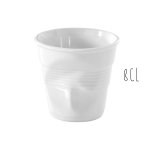 Gobelet  espresso froiss revol 8cl en porcelaine
