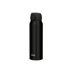 Gourde isotherme thermos 750ml en acier inox ultralight noir mat