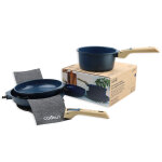 L'incroyable kit 2 poêles et 1 casserole antiadhésives cookut L'incroyable kit 2 poêles et 1 casserole antiadhésives cookut