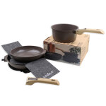 Incroyable kit 2 poêles et 1 casserole antiadhésives cookut Incroyable kit 2 poêles et 1 casserole antiadhésives cookut