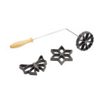 Kit 3 moules à gaufres motifs fantaisies westmark Kit 3 moules à gaufres motifs fantaisies westmark