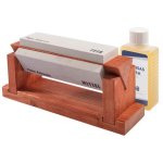 Kit d'aiguisage de la marque herbertz de 3 pierres et une huile