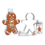 Kit biscuit de no�l bonhomme pain d'�pice xxl scrapcooking