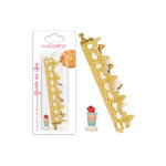 Kit fte des rois fve + couronne scrapcooking
