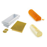 Kit moule 3d en silicone maya bûche + accessoires silikomart Kit moule 3d en silicone maya bûche + accessoires silikomart