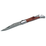 Laguiole herbertz 231712 couteau de poche manche cognassier 12cm + tire - bouchon