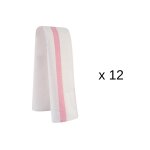 Lot de 12 torchons de cuisine en coton modle taoste robur 70x50cm
