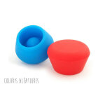 Lot de 2 bouchons à champagne en silicone pulltex Lot de 2 bouchons à champagne en silicone pulltex