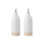 Lot 2 bouteilles � huile et vinaigre kitchencraft idilica 450ml