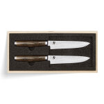 Lot de 2 couteaux  steak damasss 15 cm shun premier tim mlzer