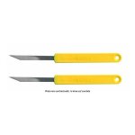 Lot de 2 lames de boulanger inox - courb�es